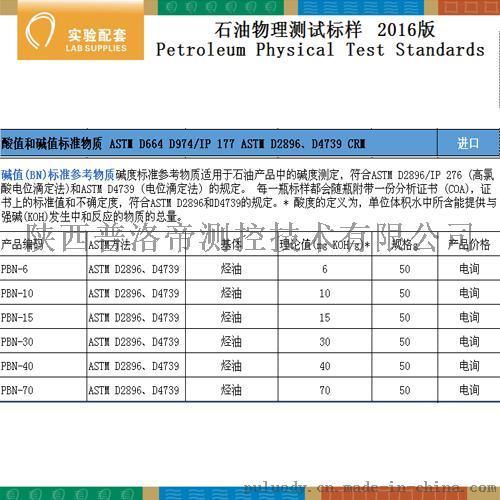 磨损金属标样 Wear Metal Standards（用于ICP, RDE及其他技术）